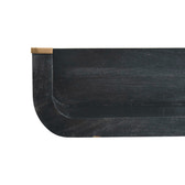 Indira Floating Console Table | Black Mango Wood