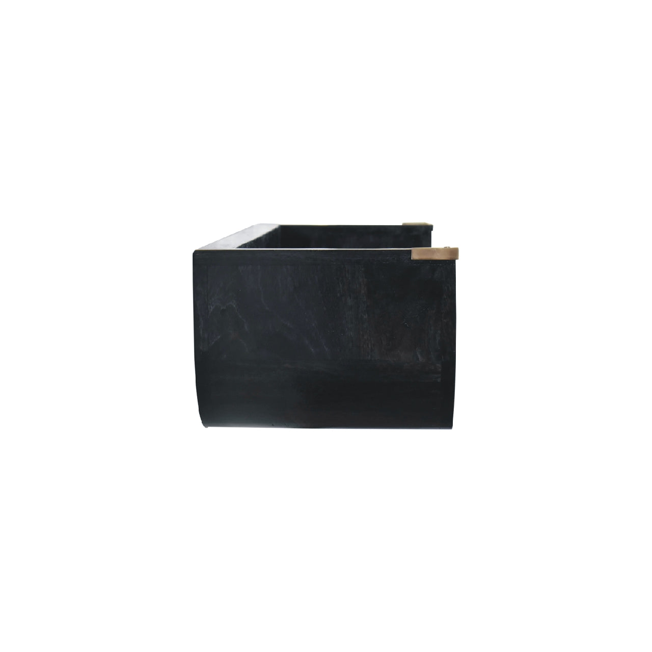 Indira Floating Console Table | Black Mango Wood