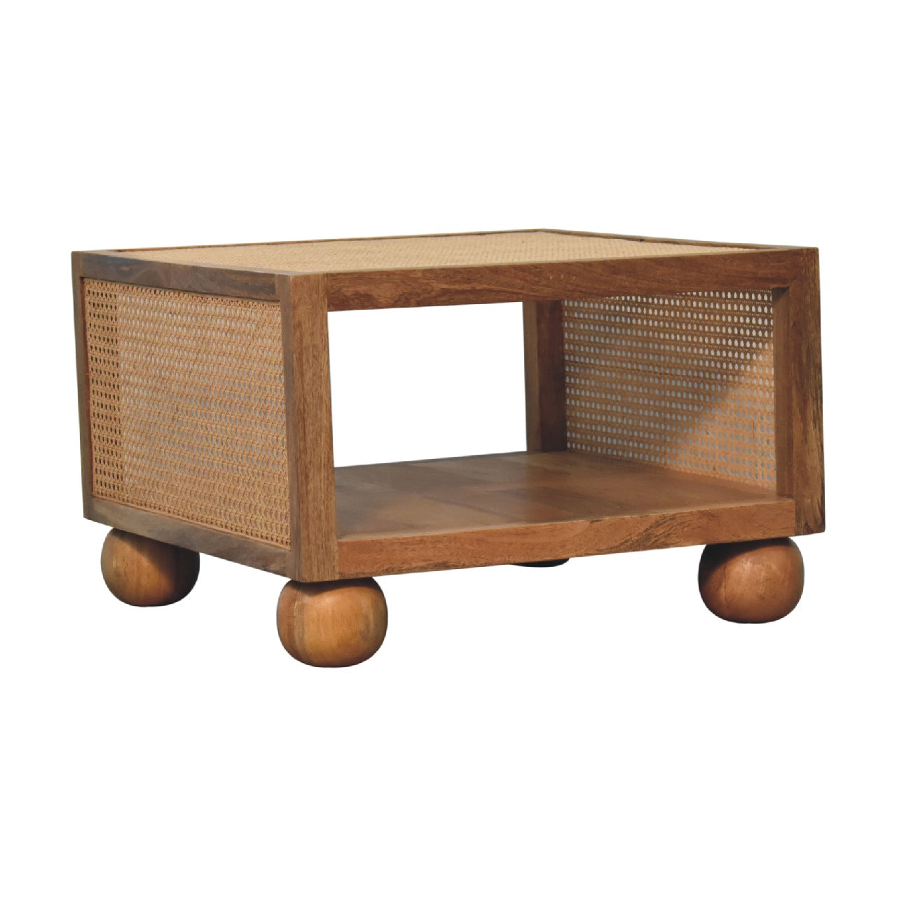Larissa Small Coffee Table | Oak Solid Mango Wood