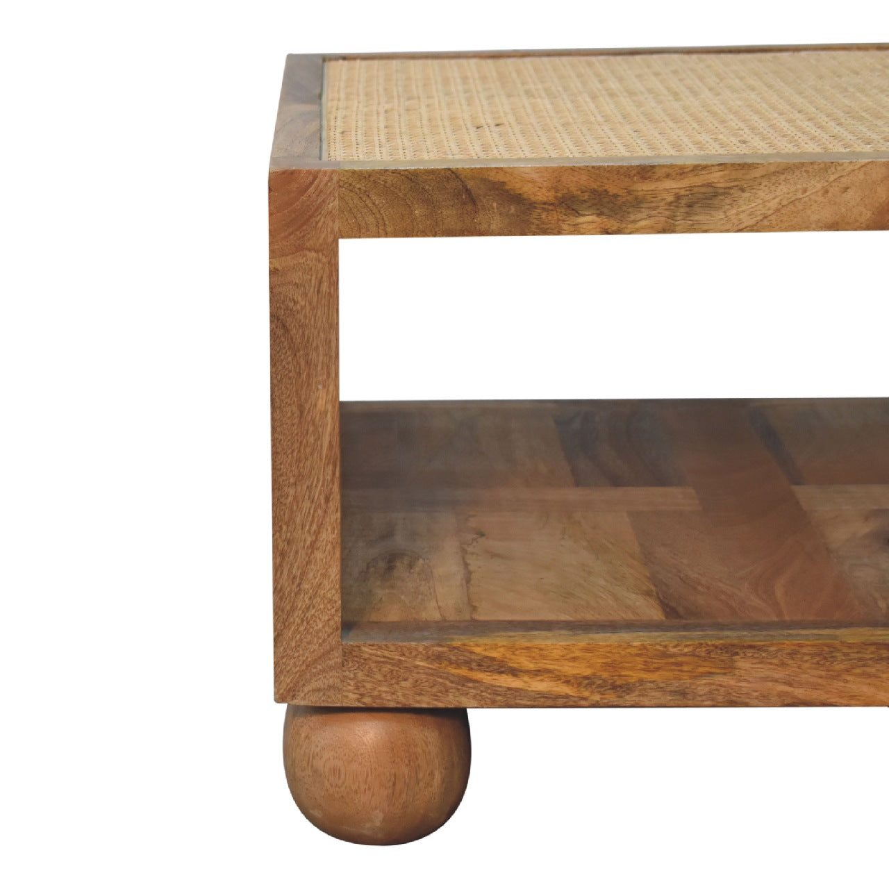 Larissa Small Coffee Table | Oak Solid Mango Wood