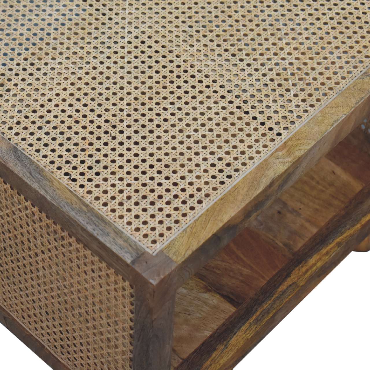 Larissa Small Coffee Table | Oak Solid Mango Wood