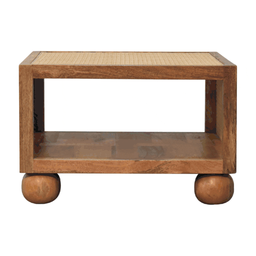 Larissa Small Coffee Table | Oak Solid Mango Wood