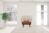 Boucle Cream Buffalo Armchair