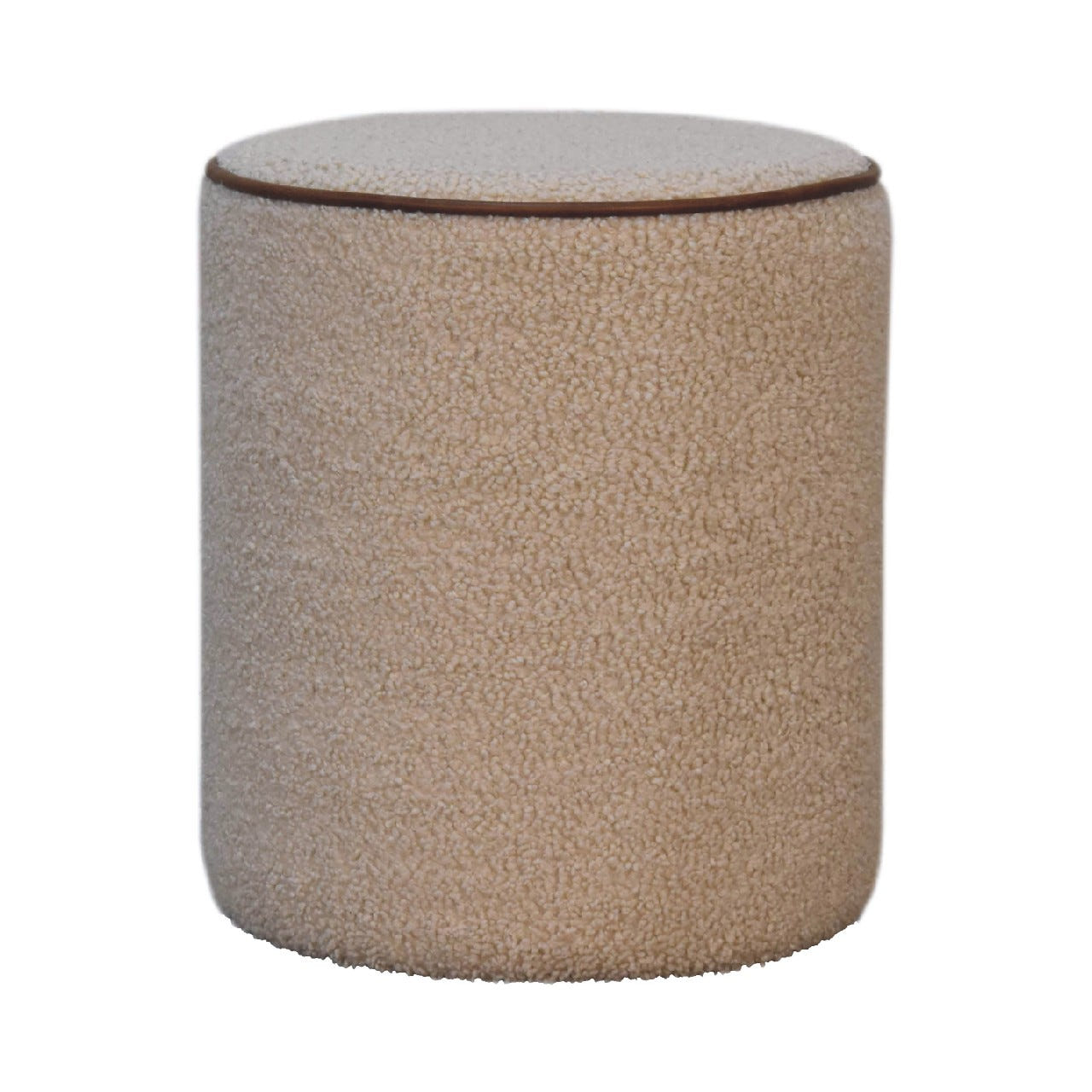 Serenity Round Footstool | Boucle