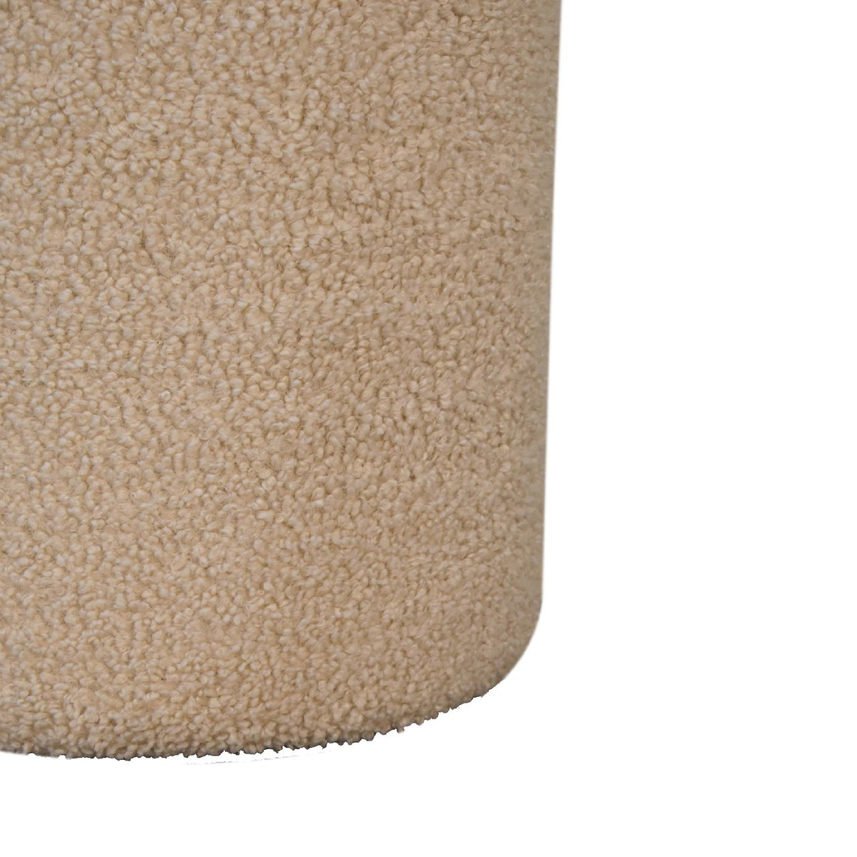 Serenity Round Footstool | Boucle