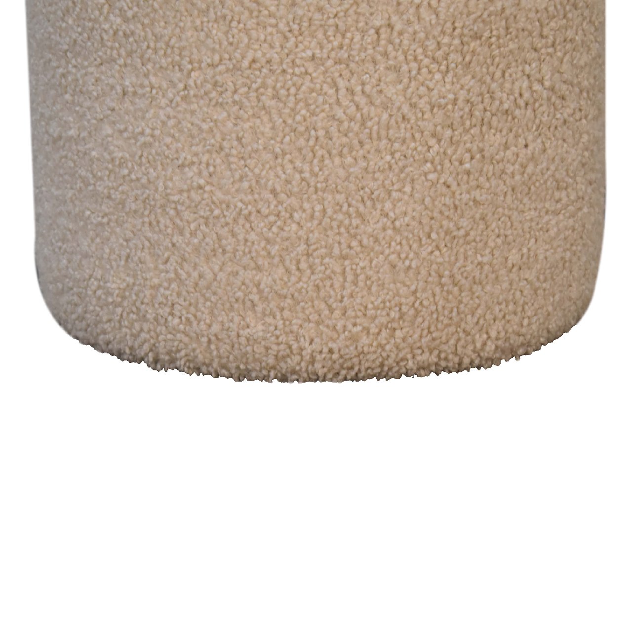 Serenity Round Footstool | Boucle