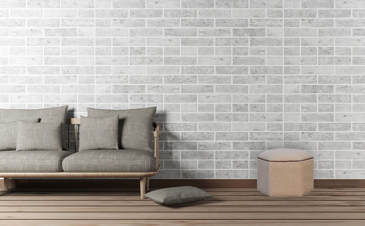 Serenity Hexagonal Footstool | Boucle