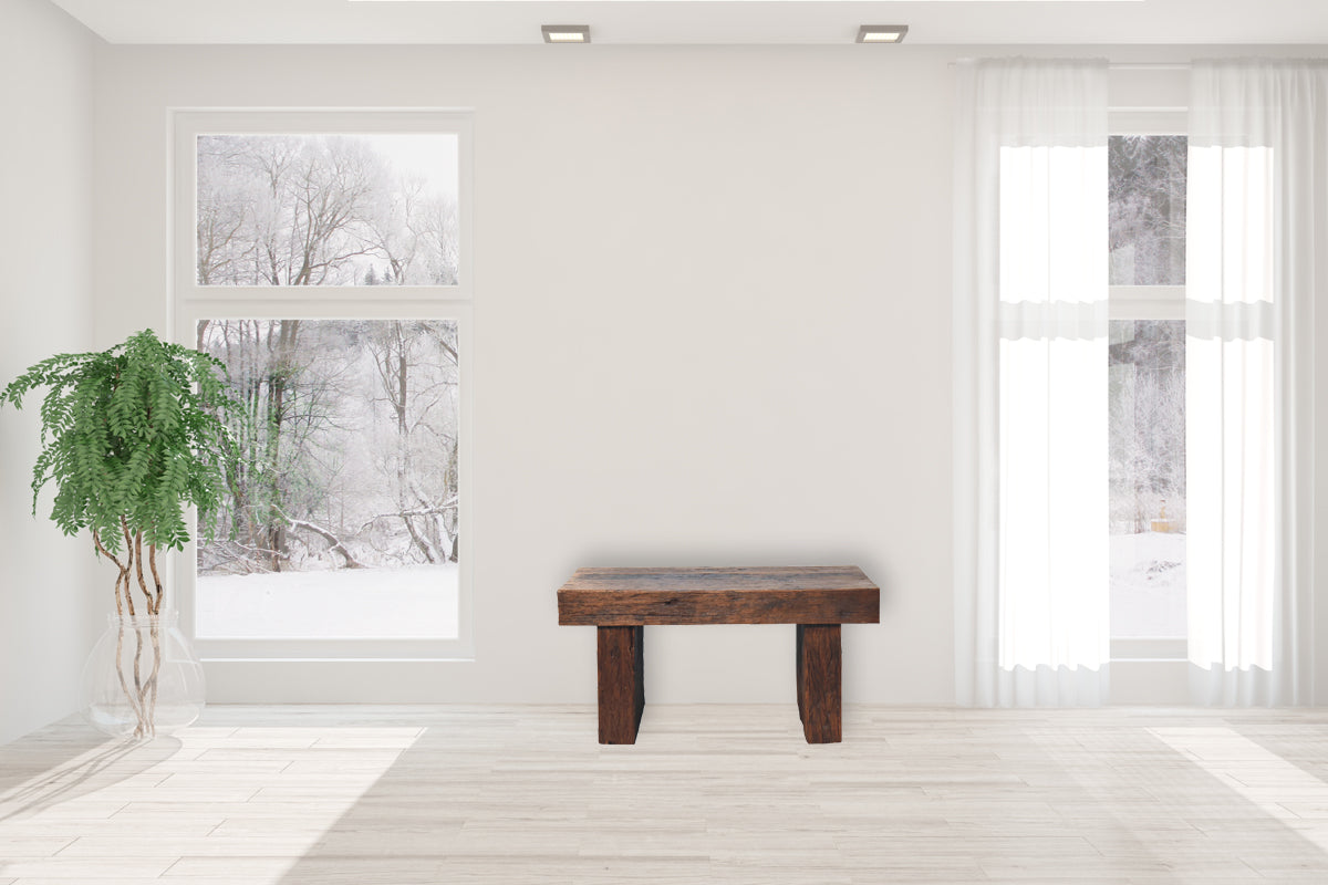 Reclaimed Cube Coffee Table