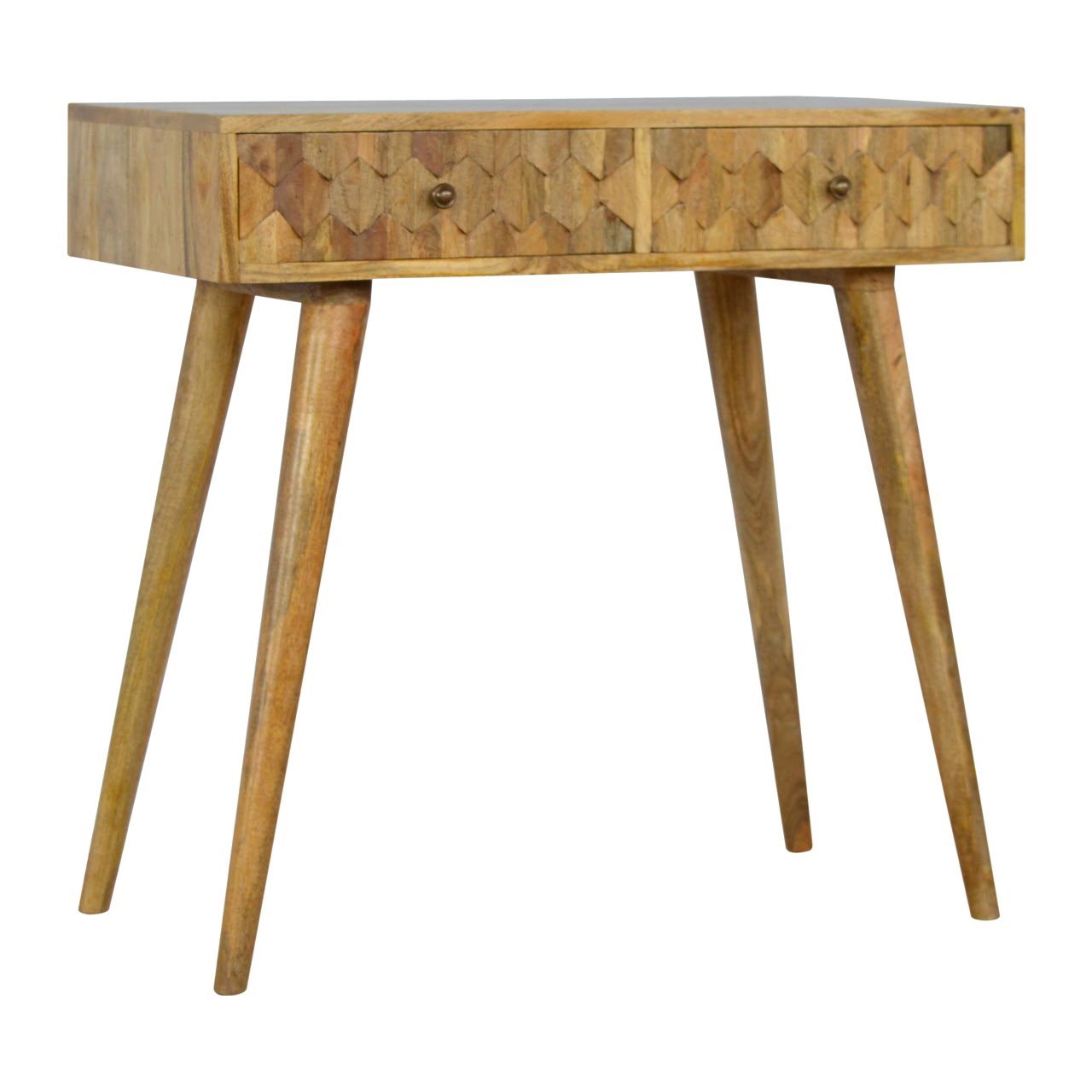 Pineapple Carved Console Table | Hand-Carved