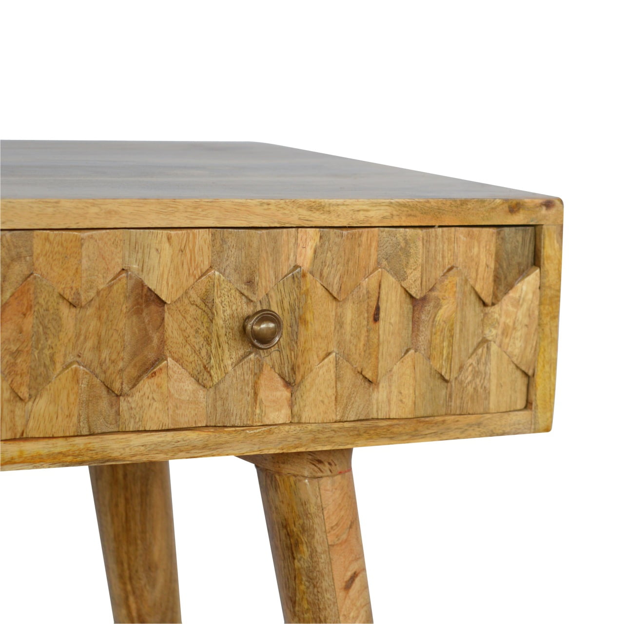 Pineapple Carved Console Table | Hand-Carved
