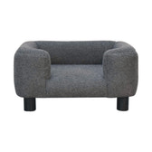 Mini Battleship Tweed Pet Sofa Bed