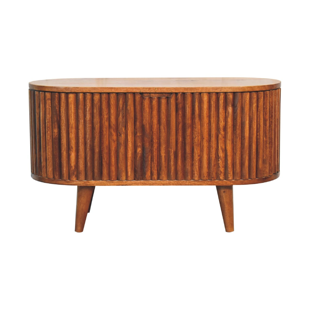 Reeve Blanket Box Storage Bench | Chestnut Mango Wood