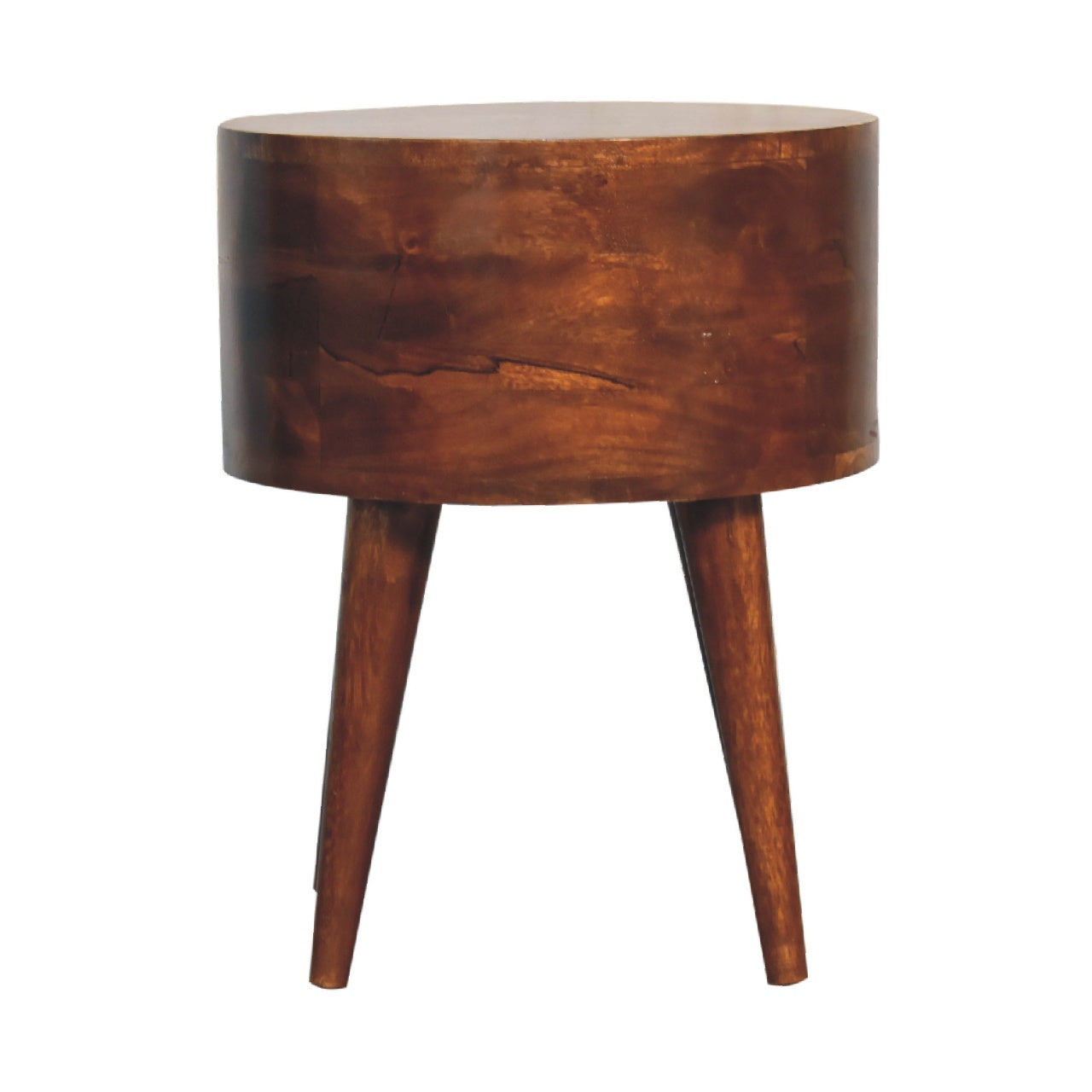 Odyssey Bedside Table | Chestnut Solid Mango Wood