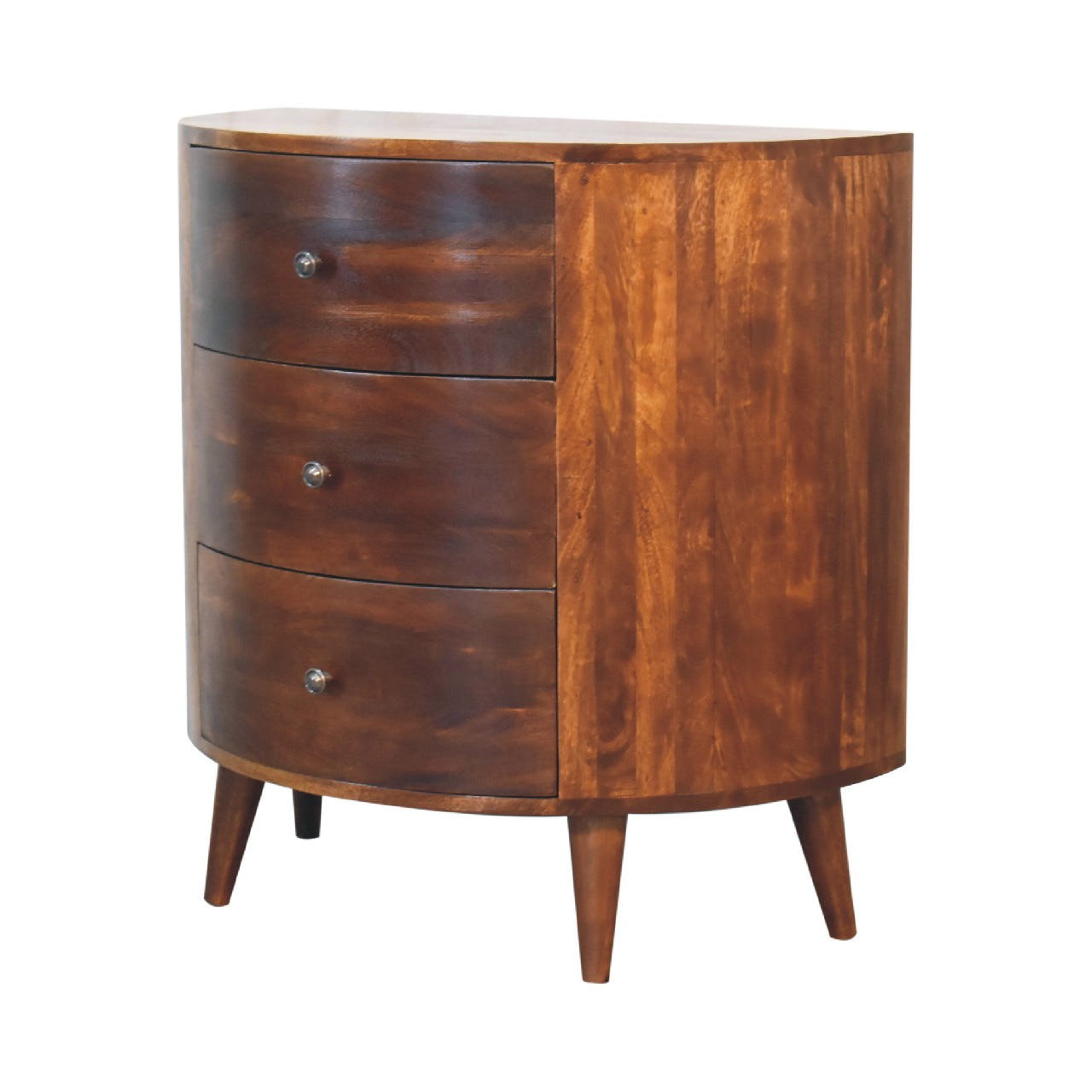 Odyssey Chest of Drawers | Chestnut Solid Mango Wood