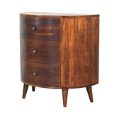 Odyssey Chest of Drawers | Chestnut Solid Mango Wood