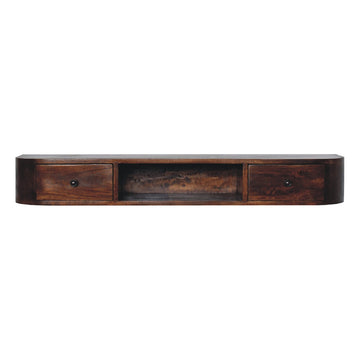 Lunar 2 Drawer Wall Mounted Console