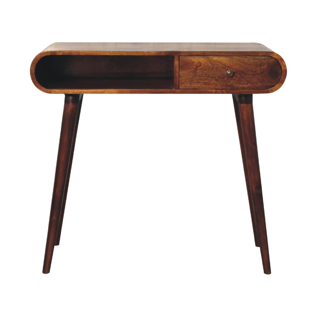 Chestnut London Open Console Chest of Drawers