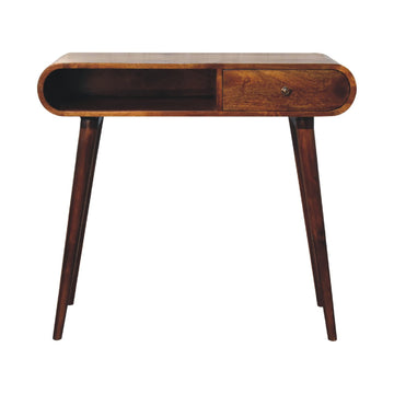 Chestnut London Open Console Chest of Drawers