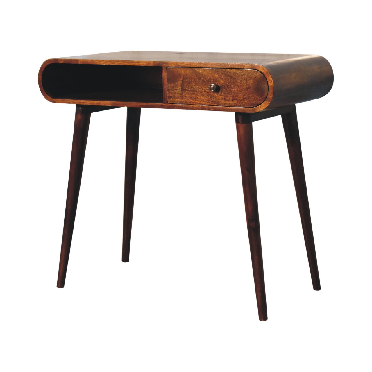 Chestnut London Open Console Chest of Drawers