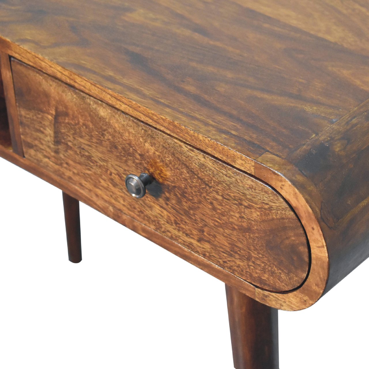 Chestnut London Open Console Chest of Drawers