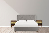 Manila Gold One Drawer Bedside Table