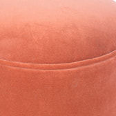 Brick Velvet Nordic Style Footstool | Cotton Velvet