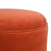 Brick Velvet Nordic Style Footstool | Cotton Velvet