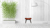 Brick Cotton Velvet Curve Bench