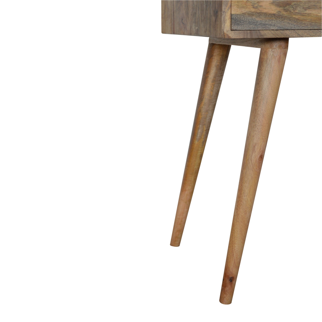 Bone Inlay Gallery Console Table | Oak Solid Mango Wood