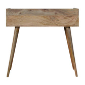 Bone Inlay Gallery Console Table | Oak Solid Mango Wood