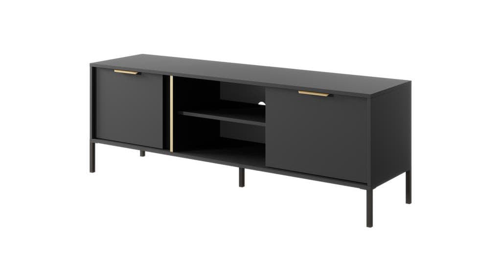 Lars TV Cabinet 153cm - Anthracite / Living Room