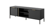 Lars TV Cabinet 153cm - Anthracite / Living Room