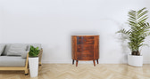 Odyssey Chest of Drawers | Chestnut Solid Mango Wood