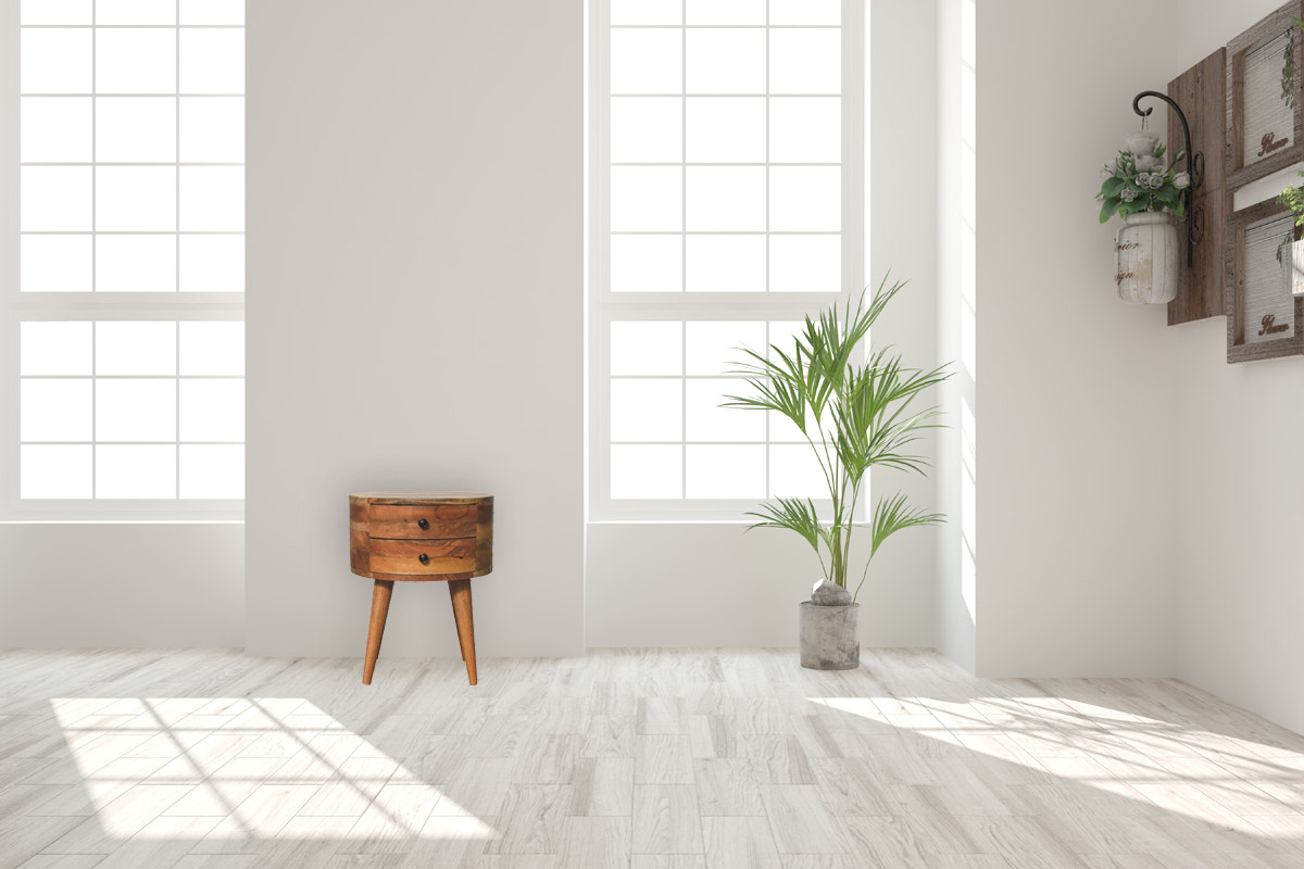 Odyssey Oak-ish Bedside Table