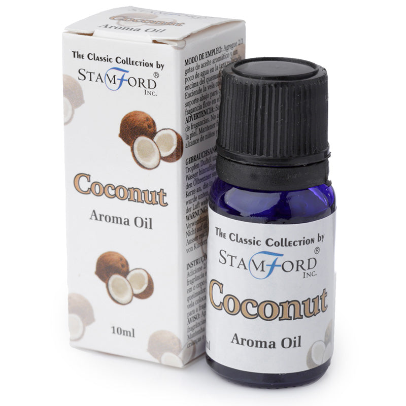 6x Stamford Aroma Oil - Coconut 10ml