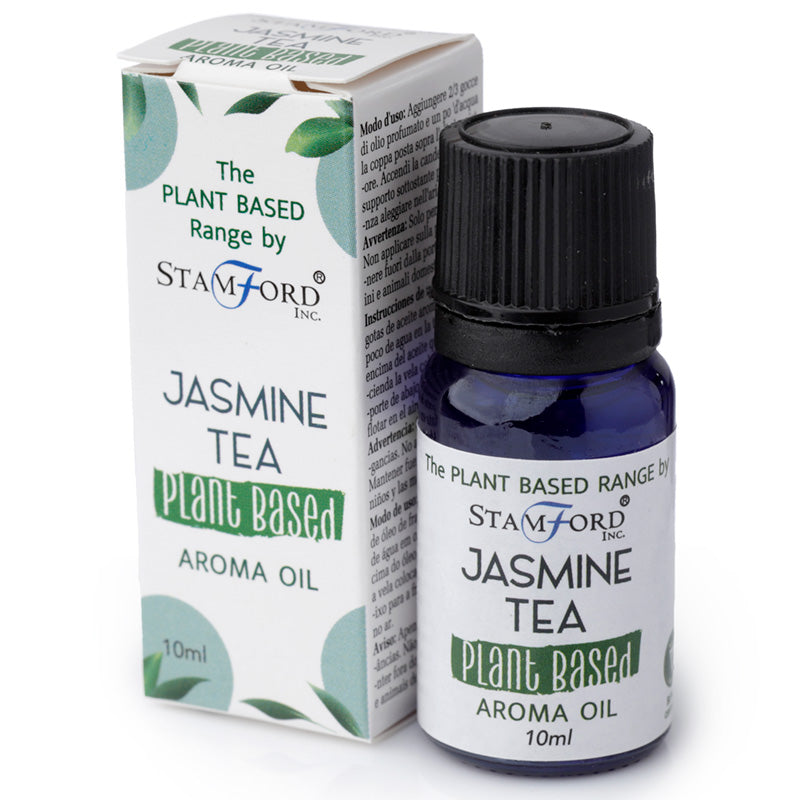 6x Premium Plant Based Stamford Aroma Oil - Jasmine Tea 10ml