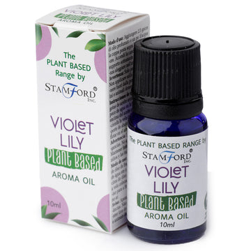 6x Premium Plant Based Stamford Aroma Oil - Violet Lilly 10ml