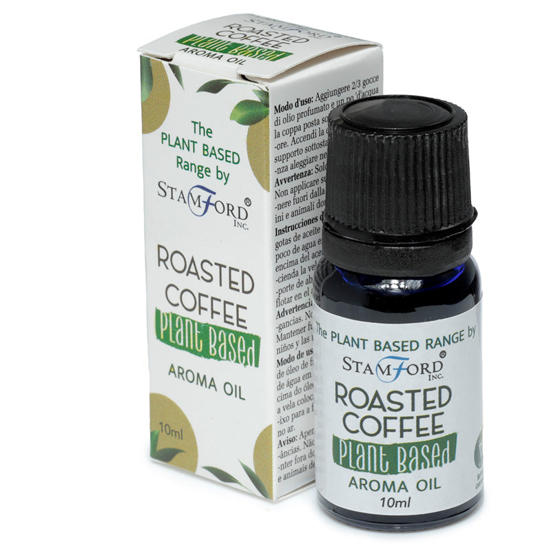 6x Premium Plant Based Stamford Aroma Oil - Roasted Coffee 10ml