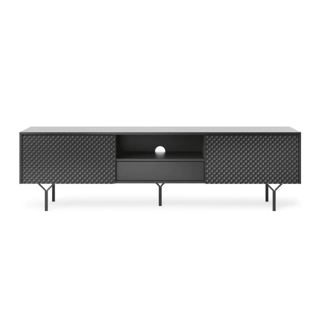 Raven TV Cabinet 180cm - Graphite / Living Room