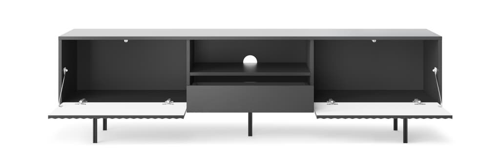 Raven TV Cabinet 180cm - Graphite / Living Room