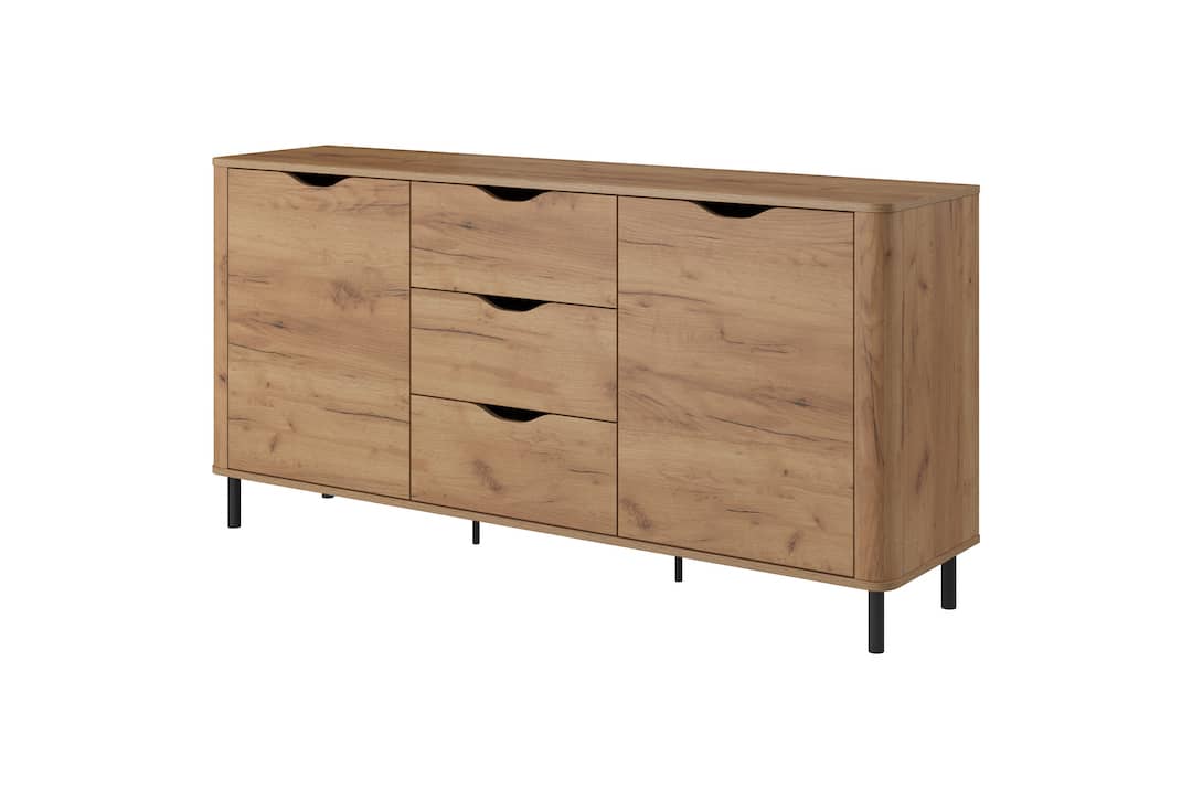 Santi Sideboard Cabinet With Drawers 163cm