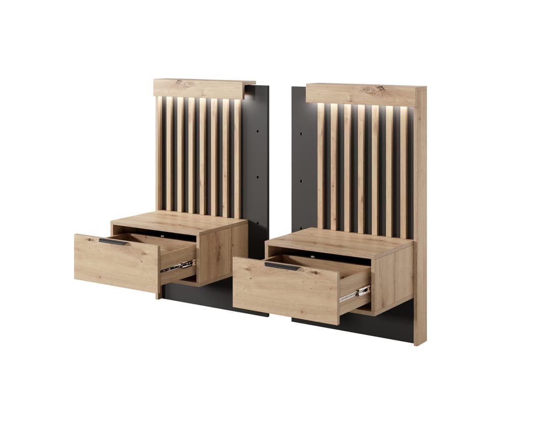 Tally Bedside Tables 51cm [Set Of Two]