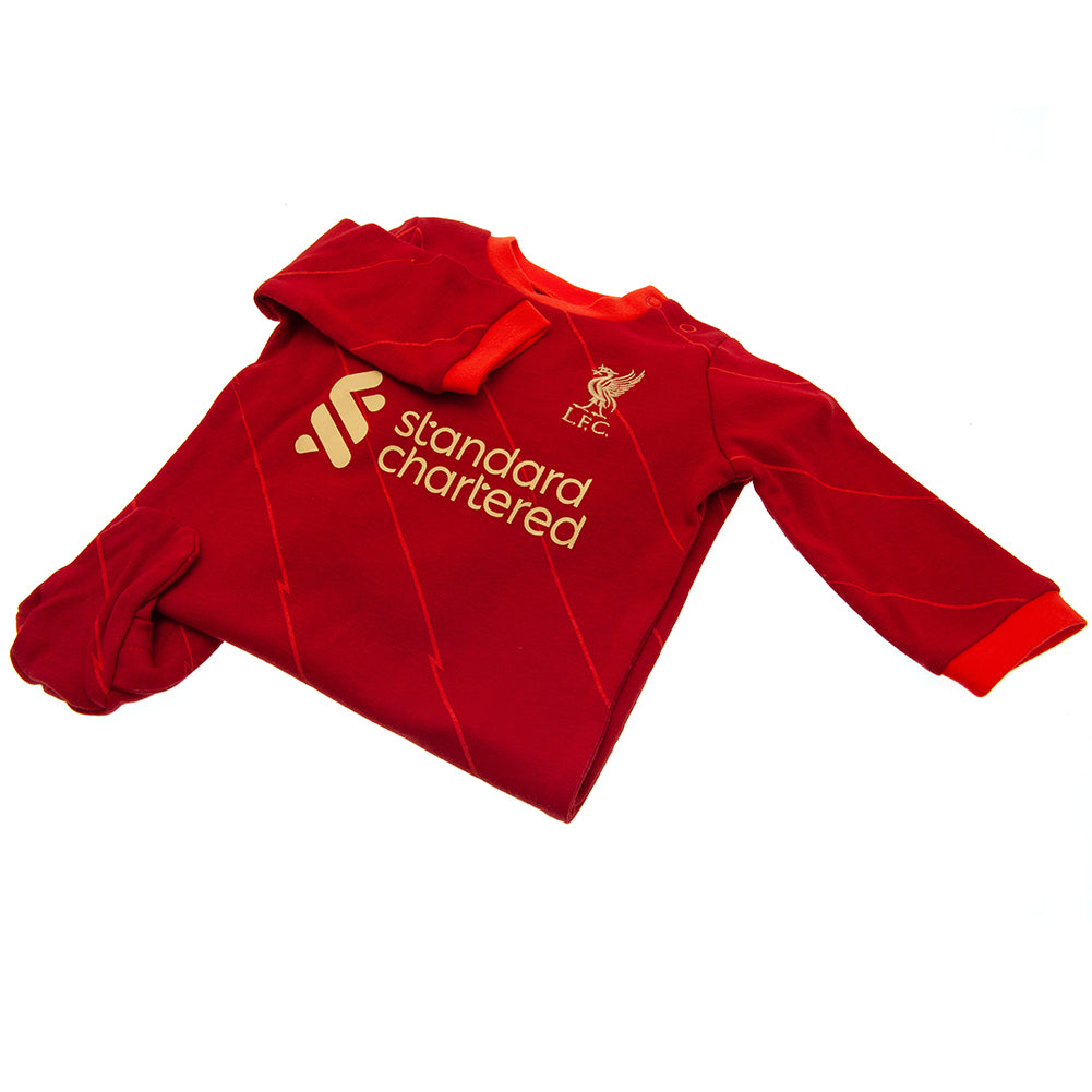 Liverpool FC Sleepsuit 9-12 Mths DS - Officially licensed merchandise.