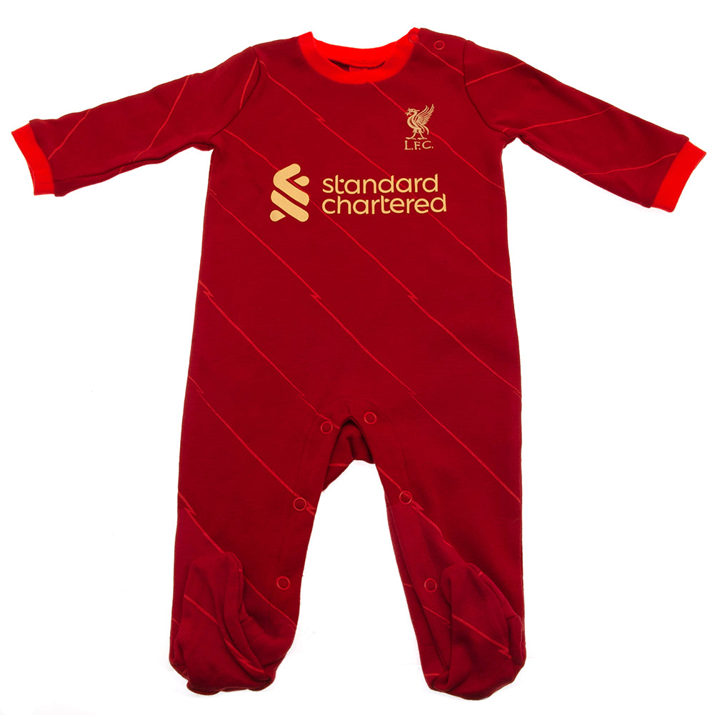 Liverpool FC Sleepsuit 9-12 Mths DS - Officially licensed merchandise.