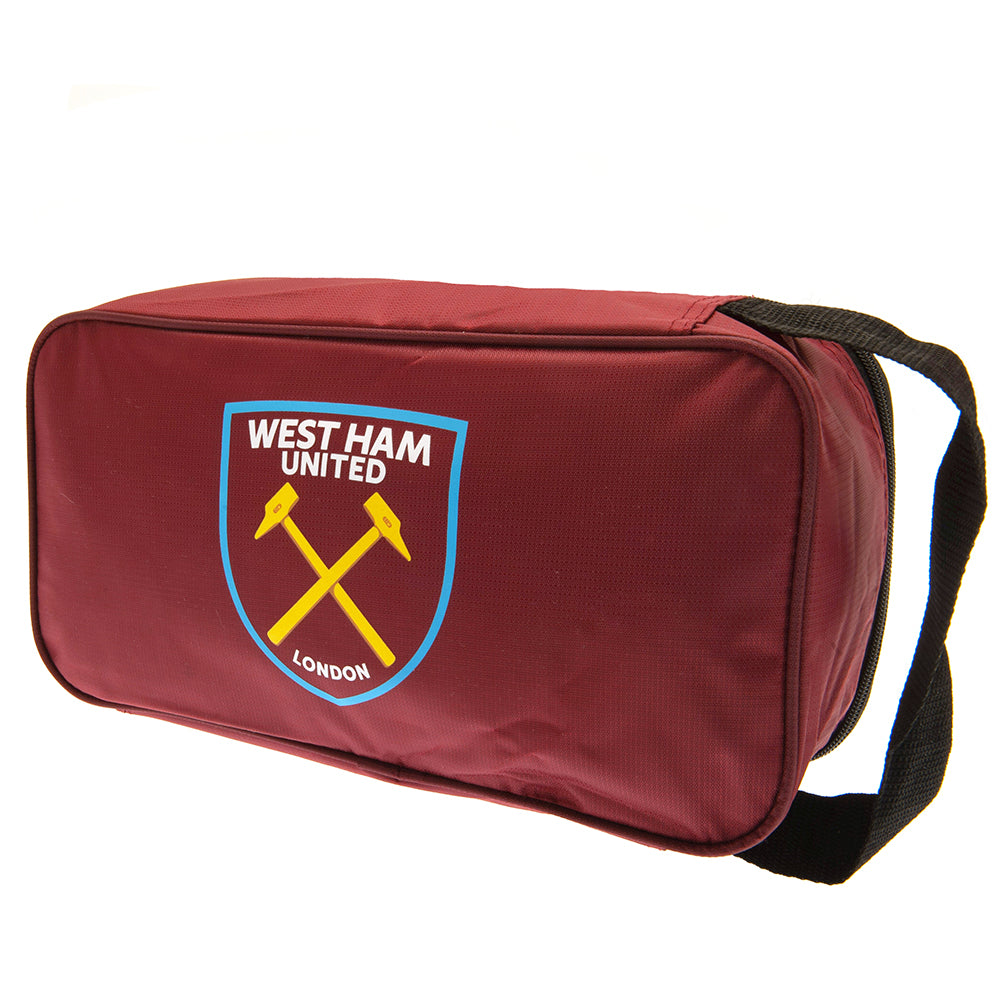 West Ham United FC Boot Bag CR - Officially licensed merchandise.