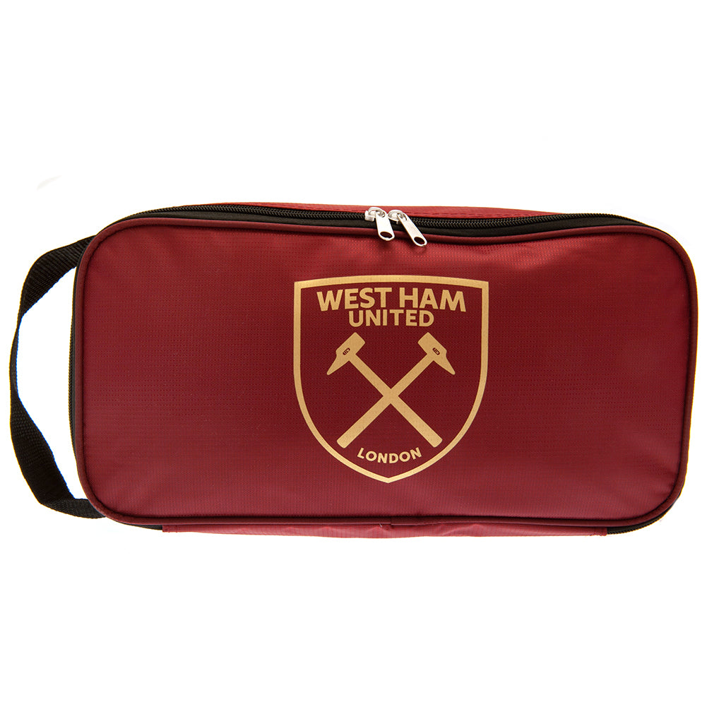 West Ham United FC Boot Bag CR - Officially licensed merchandise.