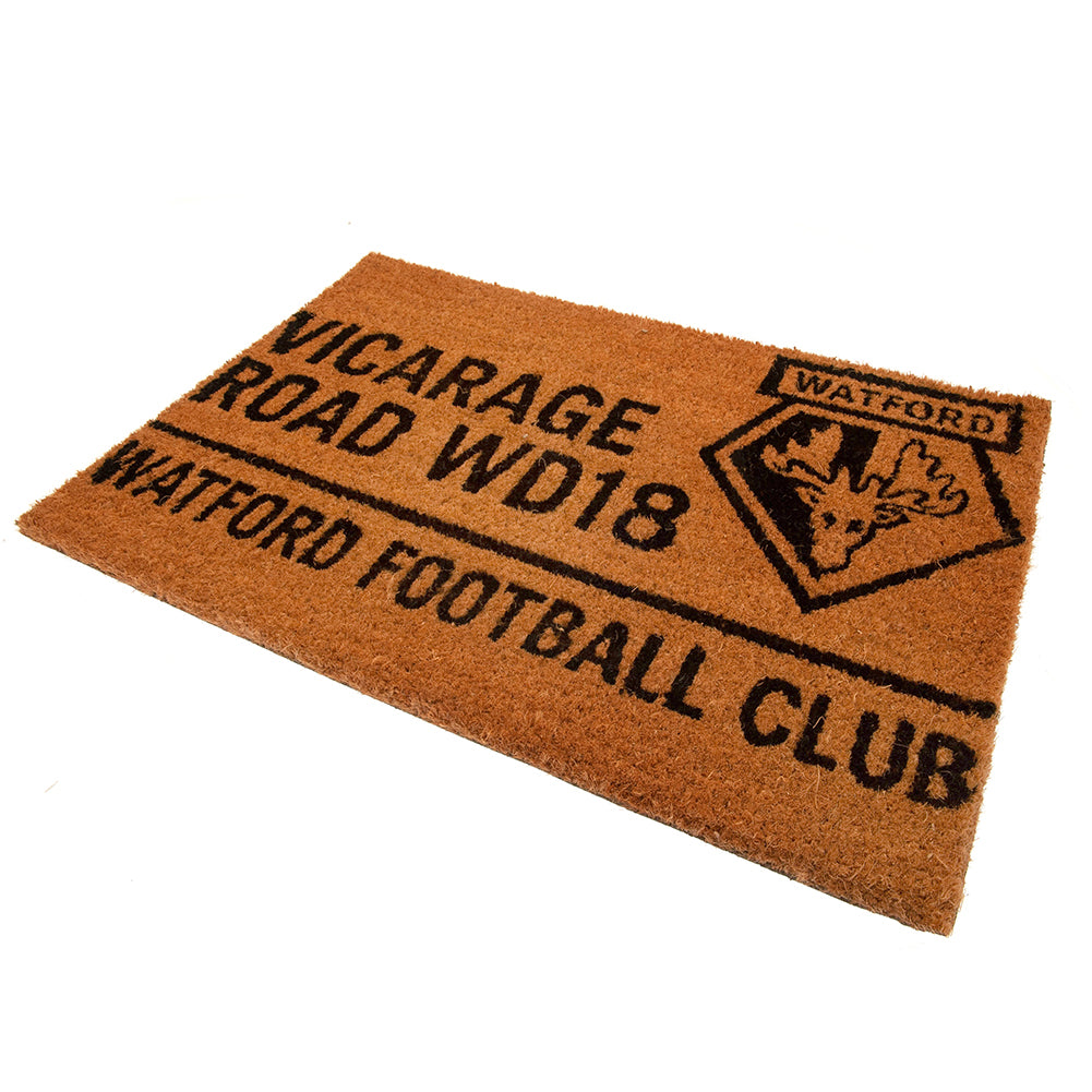 Watford FC Doormat - Officially licensed merchandise.