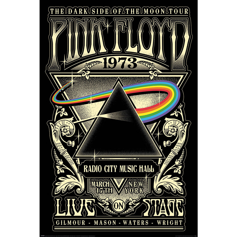 Pink Floyd Poster 1973 78 - Officially licensed merchandise.
