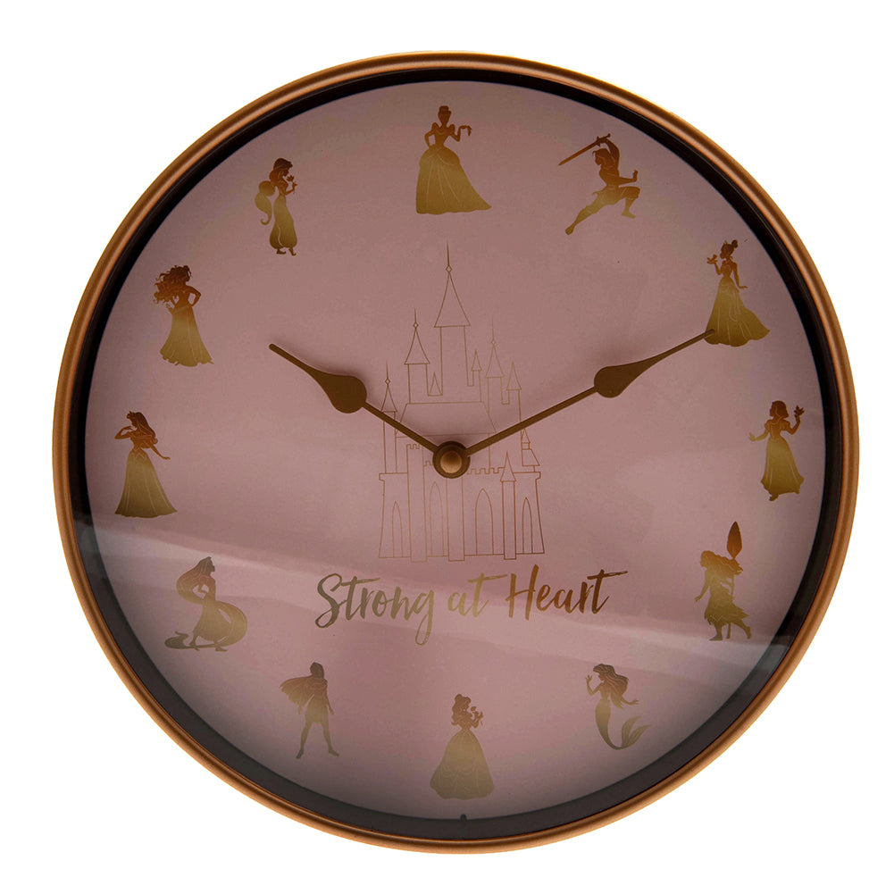 Disney Princess Wall Clock - Officially licensed merchandise.