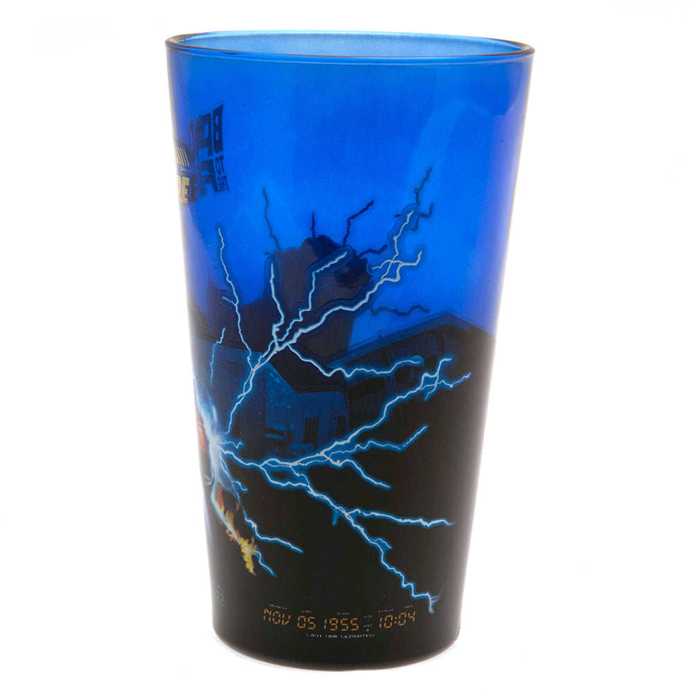 Back To The Future Premium Large Glass - Officially licensed merchandise.